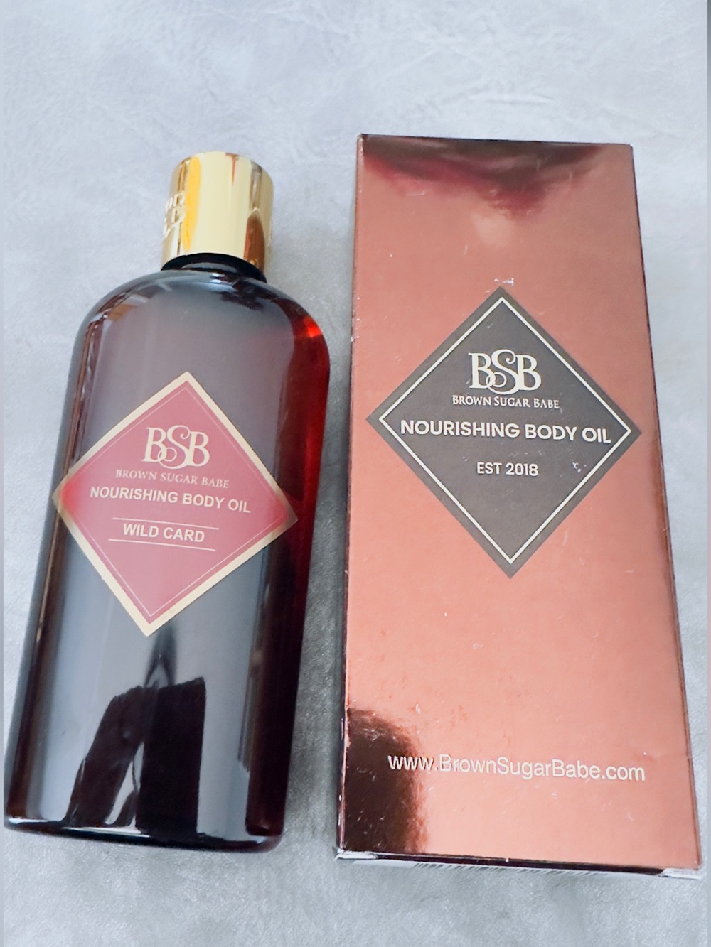 Brown Sugar Babe Wild Card Body Oil,